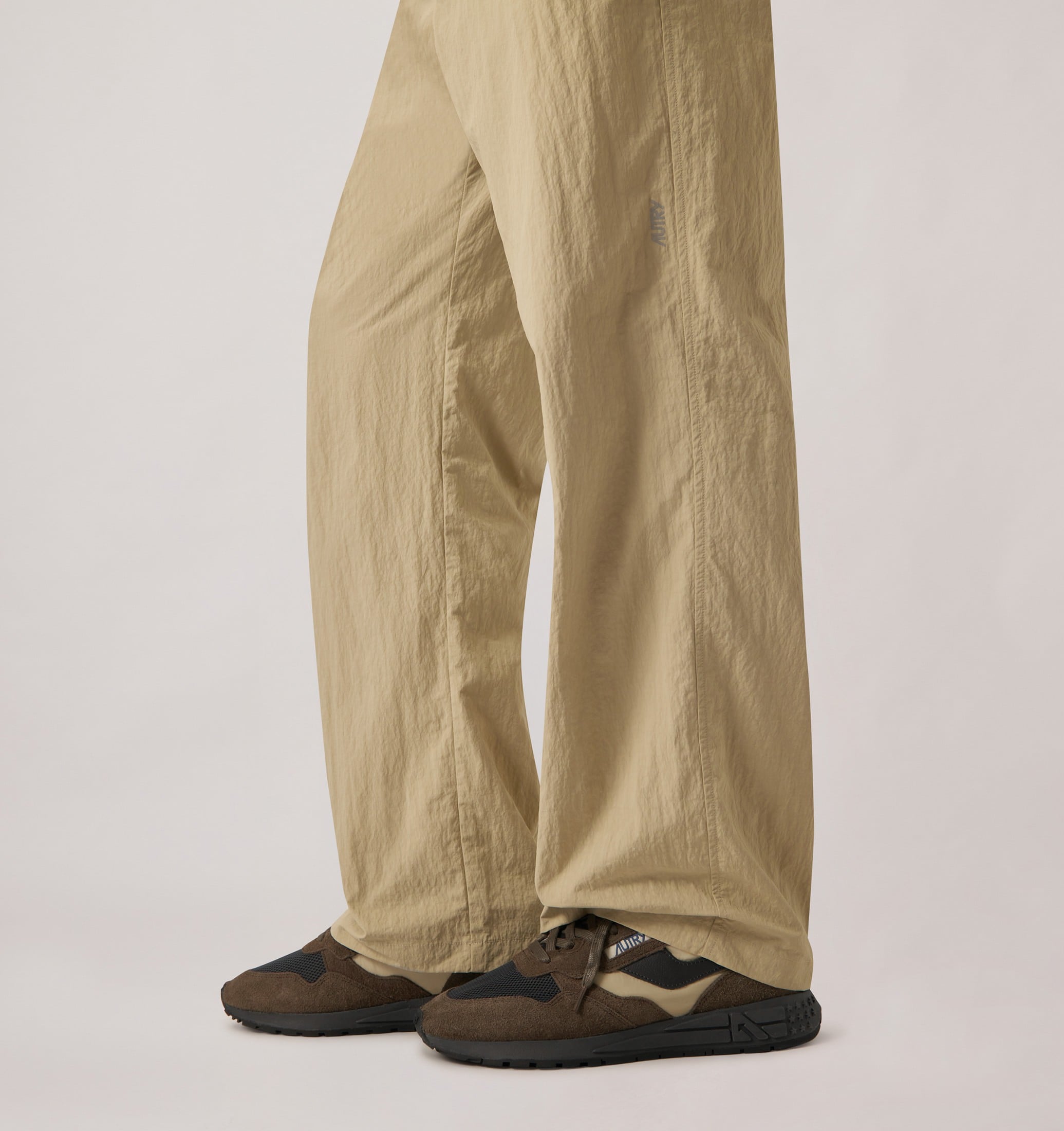 BASKETS REELWIND LOW EN DAIM ET NYLON DARK BARK PEBBLE ET PHANTOM