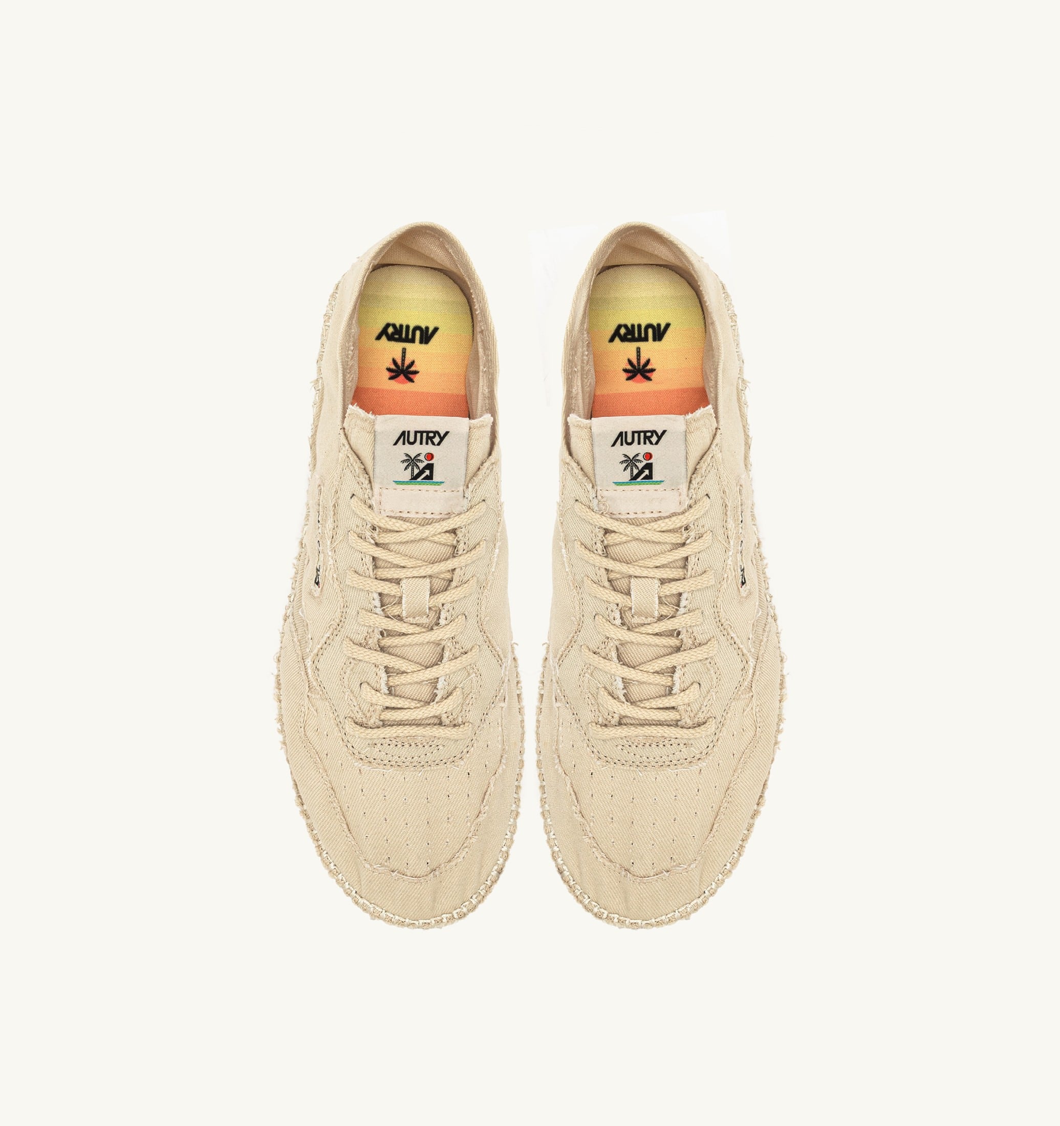 ESPADRILLES SANDY EN TOILE IVORY