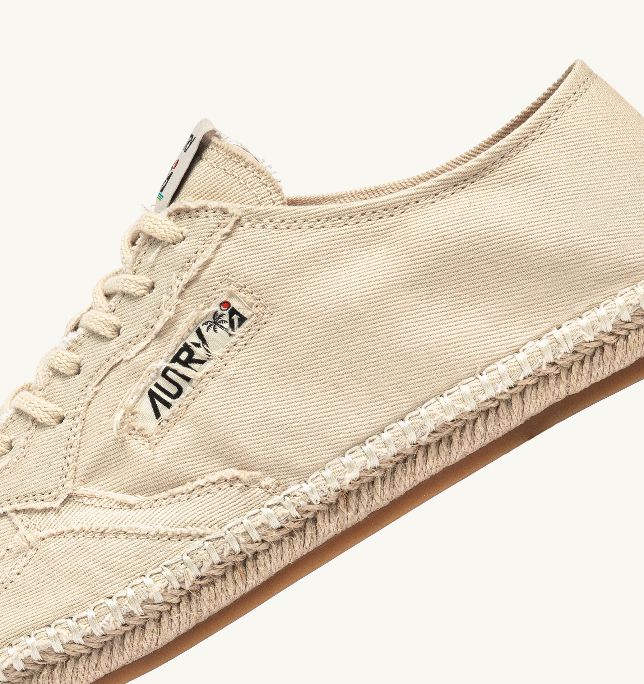 ESPADRILLES SANDY EN TOILE IVORY