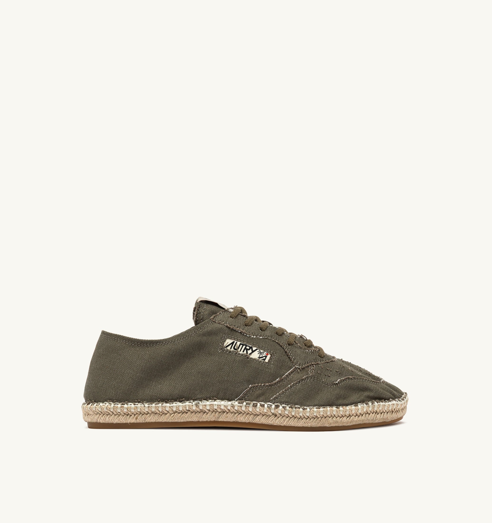 ESPADRILLES SANDY EN TOILE MILITARY