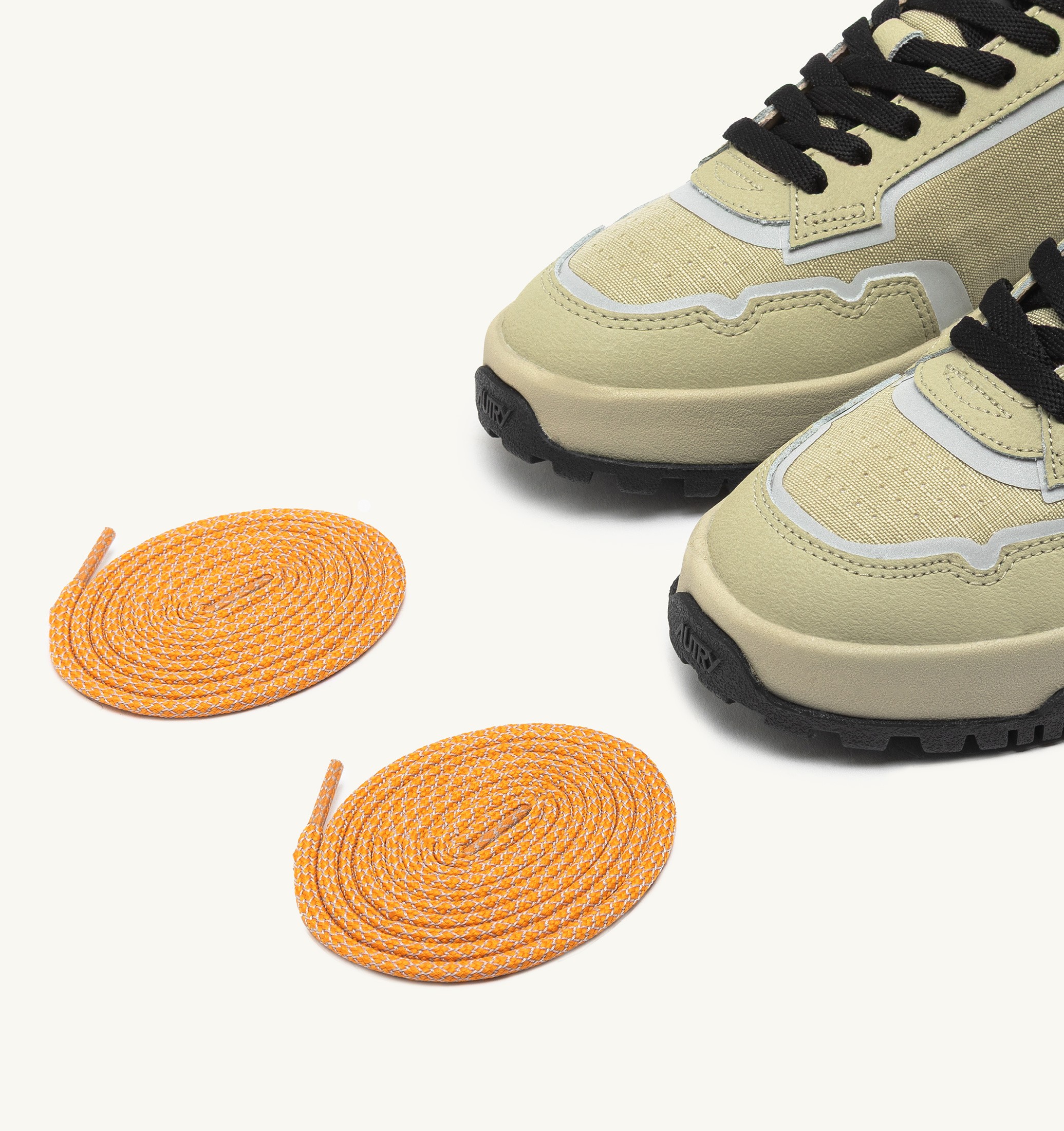 BASKETS WILDPACE LOW EN NYLON RIPSTOP ET CUIR TIDAL FOAM ET REFLEX