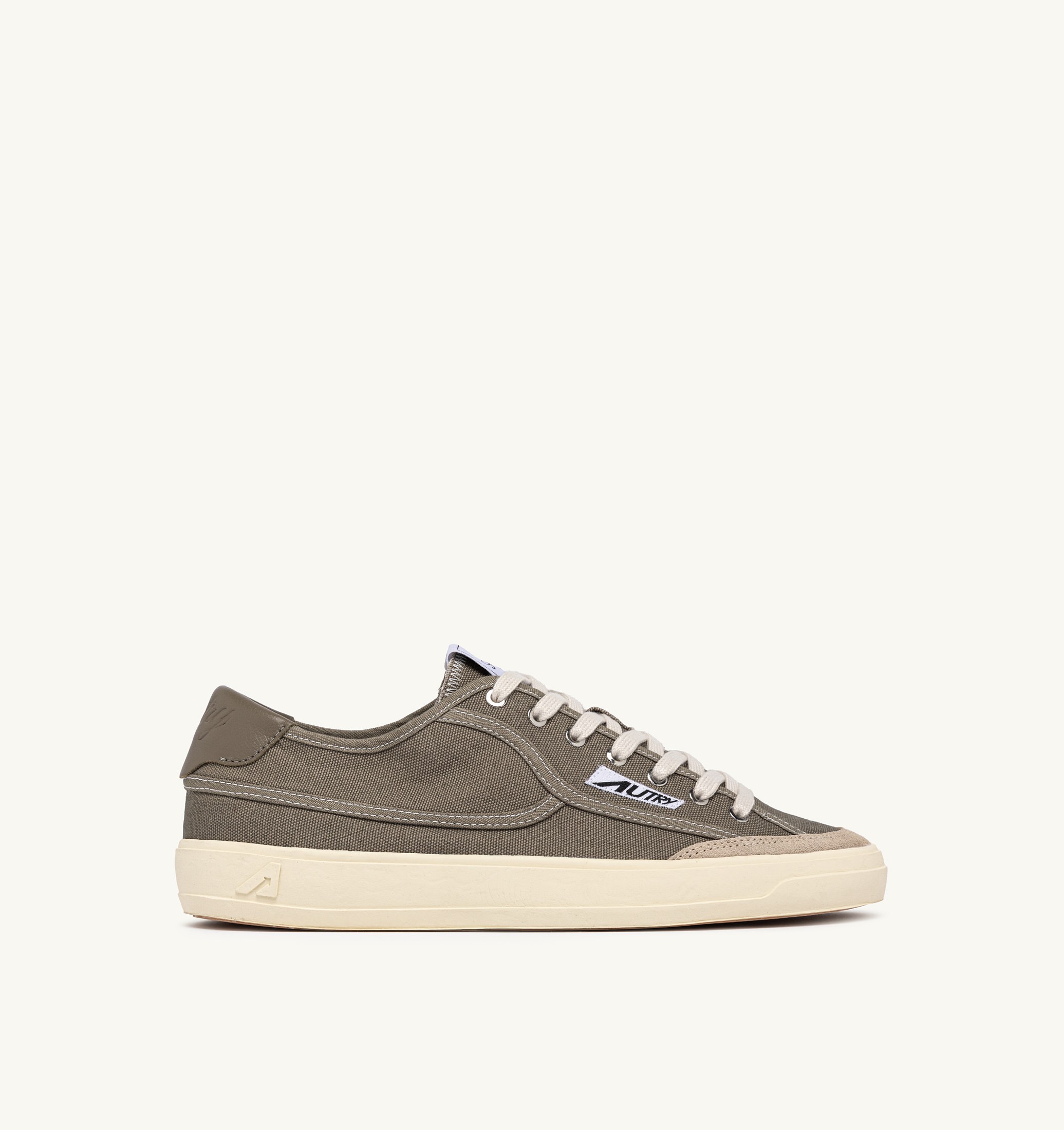 BASKETS WINDSCAPE LOW EN TOILE MILITARY