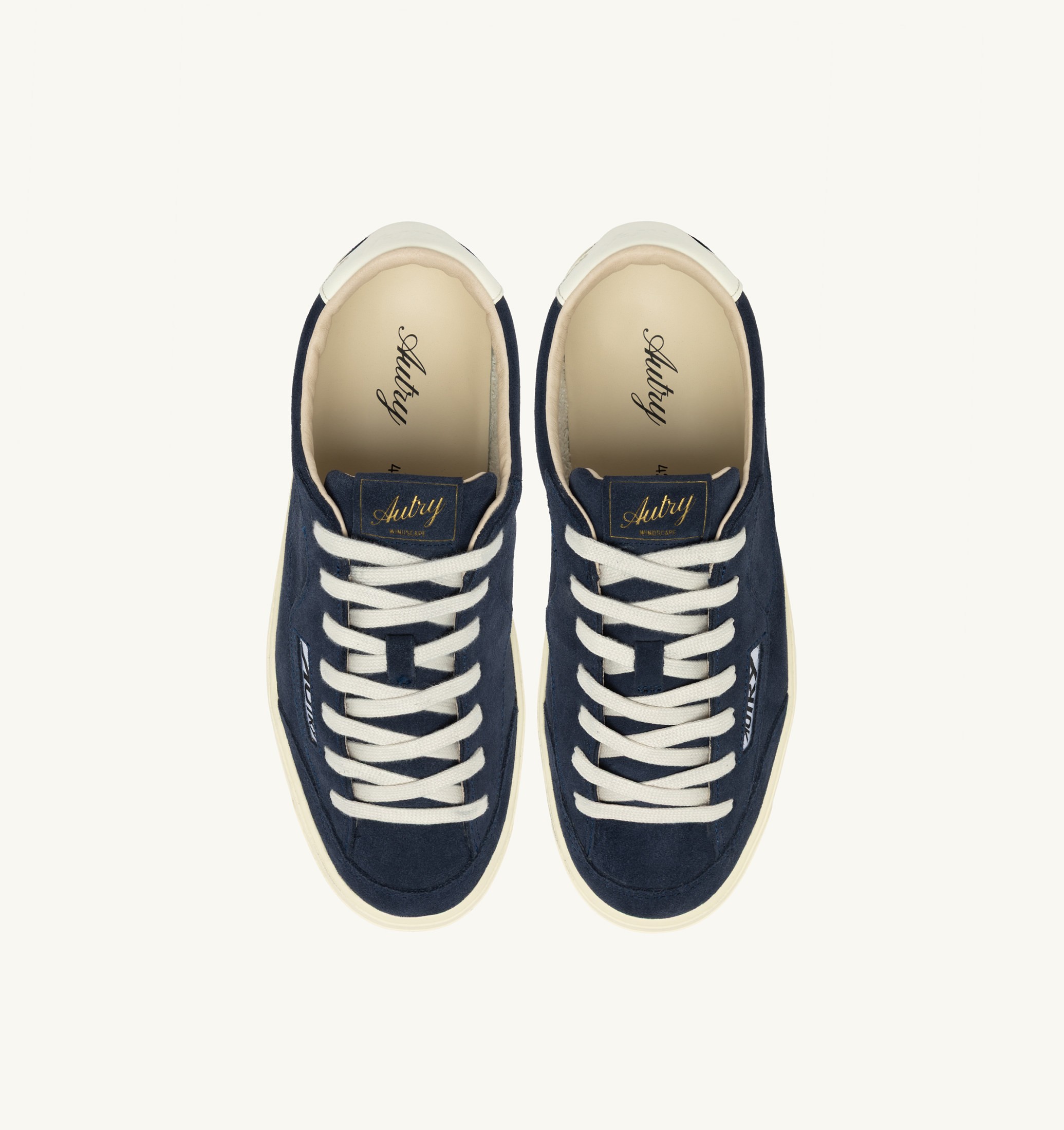 BASKETS WINDSCAPE LOW EN DAIM NAVY ET MARSHMALLOW