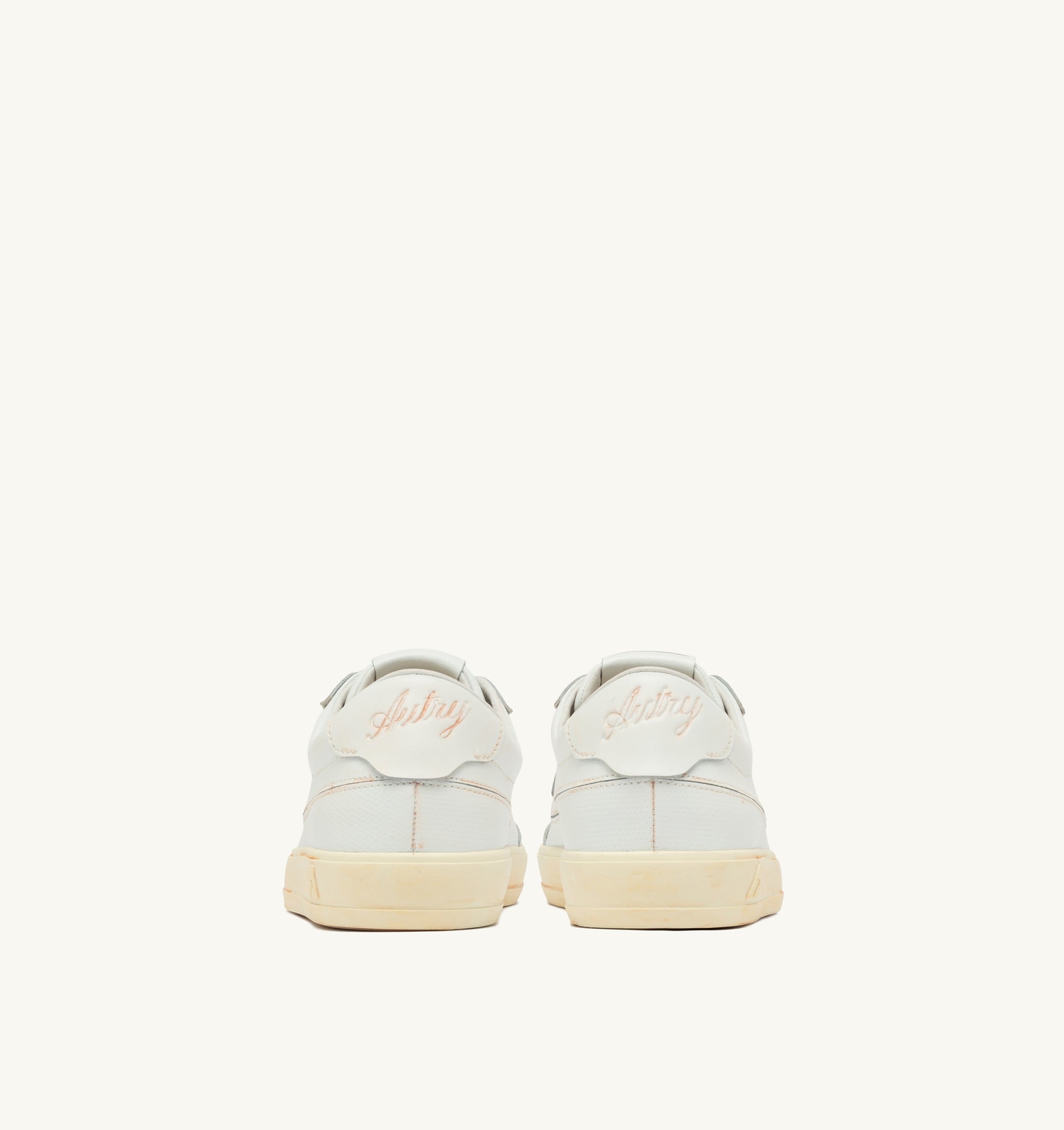 BASKETS WINDSCAPE LOW SUPER VINTAGE EN CUIR BLANC